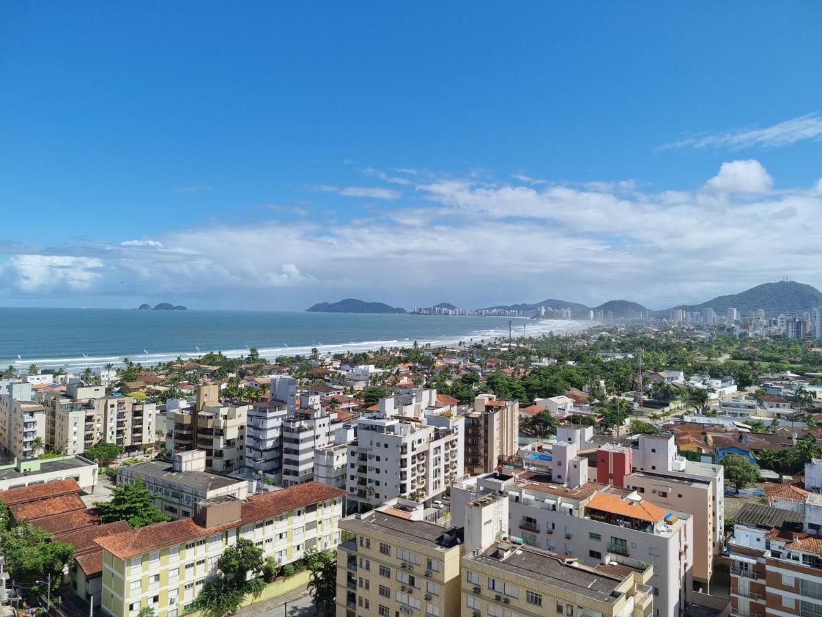 Apartamento Sol Dourado Vista Mar Guaruja Enseada Kültér fotó