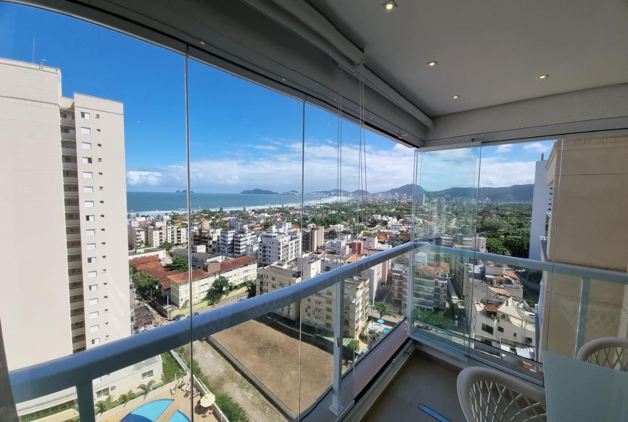 Apartamento Sol Dourado Vista Mar Guaruja Enseada Kültér fotó