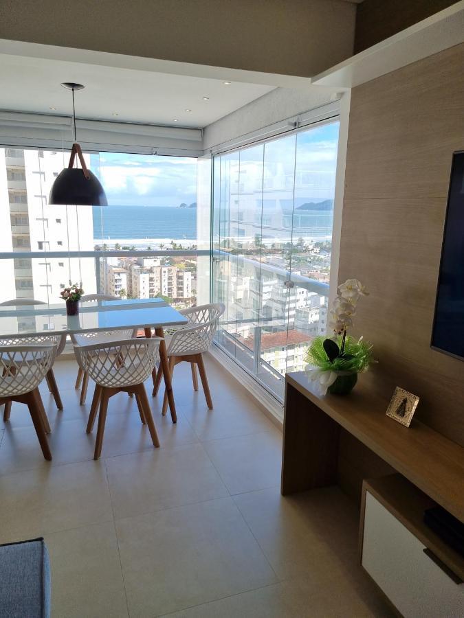 Apartamento Sol Dourado Vista Mar Guaruja Enseada Kültér fotó